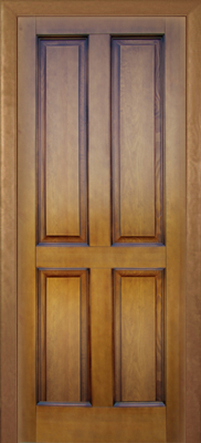 Межкомнатная дверь фабрики Поставский МЦ модель М1 ПГ патина