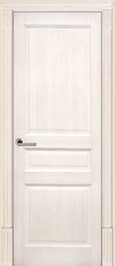 Межкомнатная дверь Поставского МЦ модель М5 ПГ белый воск